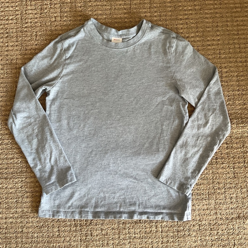Hanna Andersson organic cotton Long Sleeve Tee comfy soft size 12 150 fall winte